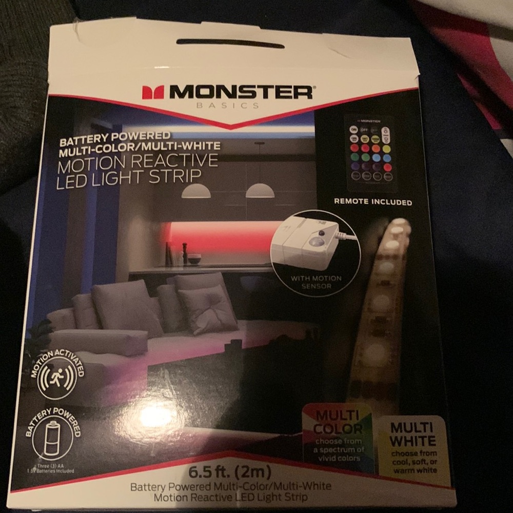 Motion sensored LED lights brand new